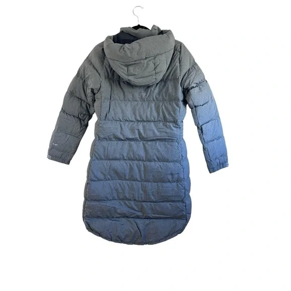 The North Face Heather Grey Metropolis III Standard-Fit Down Puffer Parka Sz. S